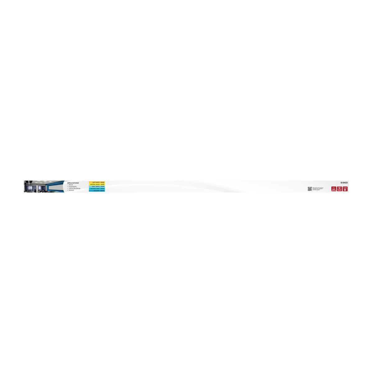 4 Pin PLL LED Lamp 20W 2800 Lumens Ballast Bypass 3000K-6500K 2G11 Base - Energy Saving Replacement for Fluorescent Lights in Offices, Garages & Commercial Spaces
