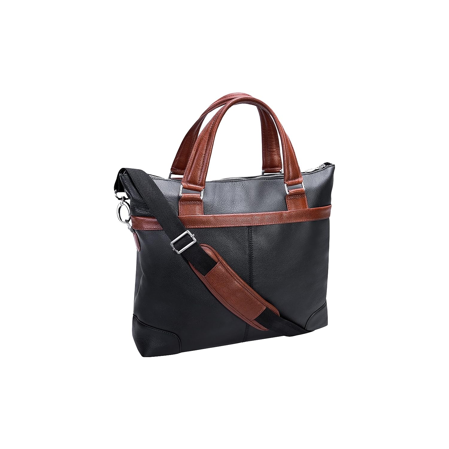 McKlein Eastward Genuine Leather Laptop Briefcase for 15.6 Inch & Tablet - Professional Business Bag for Men & Women, Perfect for Office, Travel & Commuting