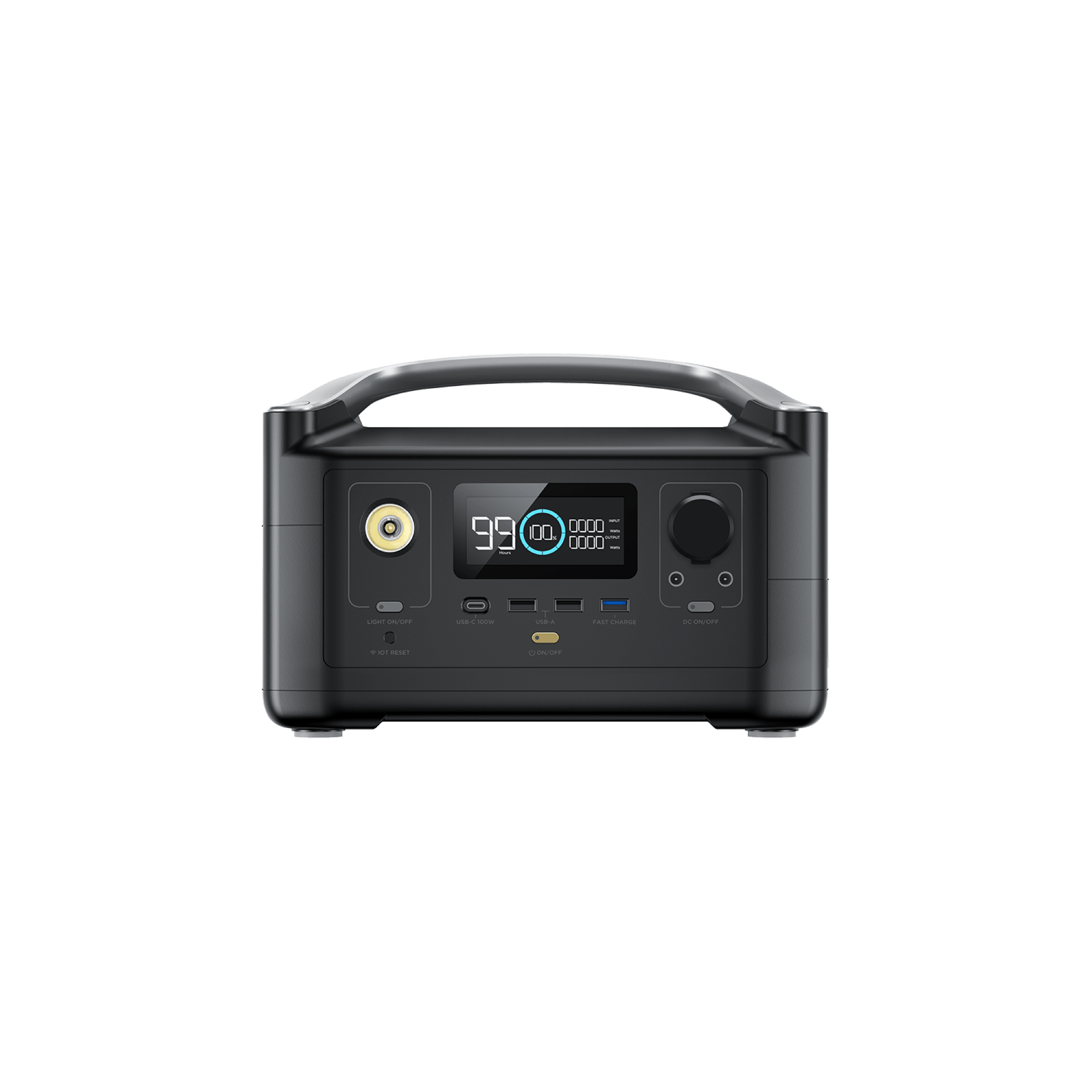 EcoFlow RIVER 600W Portable Power Station with 288Wh Capacity - Perfect for Camping, RV Trips, and Emergency Power Outages