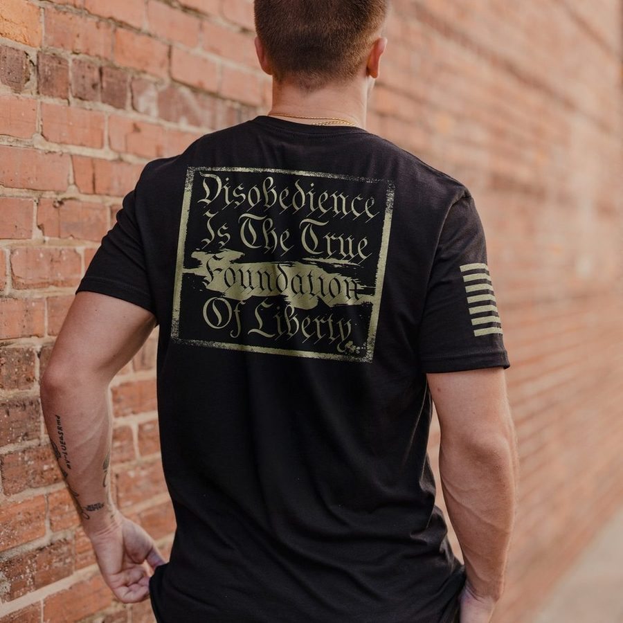 Liberty Never Dies T-Shirt - Black | Patriotic Graphic Tee for Men & Women - Perfect for Independence Day, Political Rallies & Everyday Wear