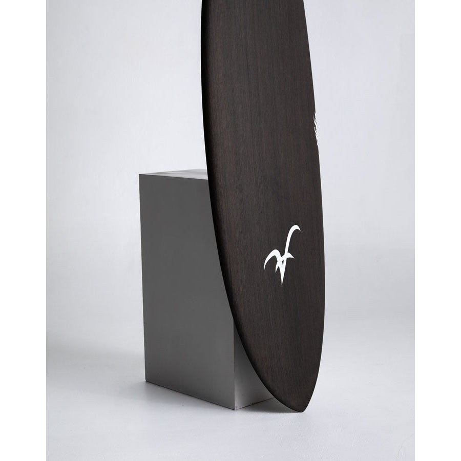 Aloha EZ MID 7'6 Surfboard with EcoSkin Black Finish | Lightweight & Durable for Beginners & Intermediate Surfers | Perfect for Beach Waves & Small Swells