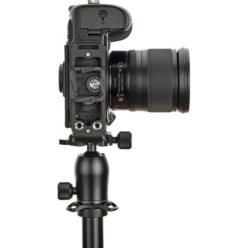 3 Legged Thing Zooey QD L Bracket for Nikon Z8 (Darkness) - Quick Release Camera Mount for Stable Shooting - Perfect for Wildlife, Landscape & Studio Photography