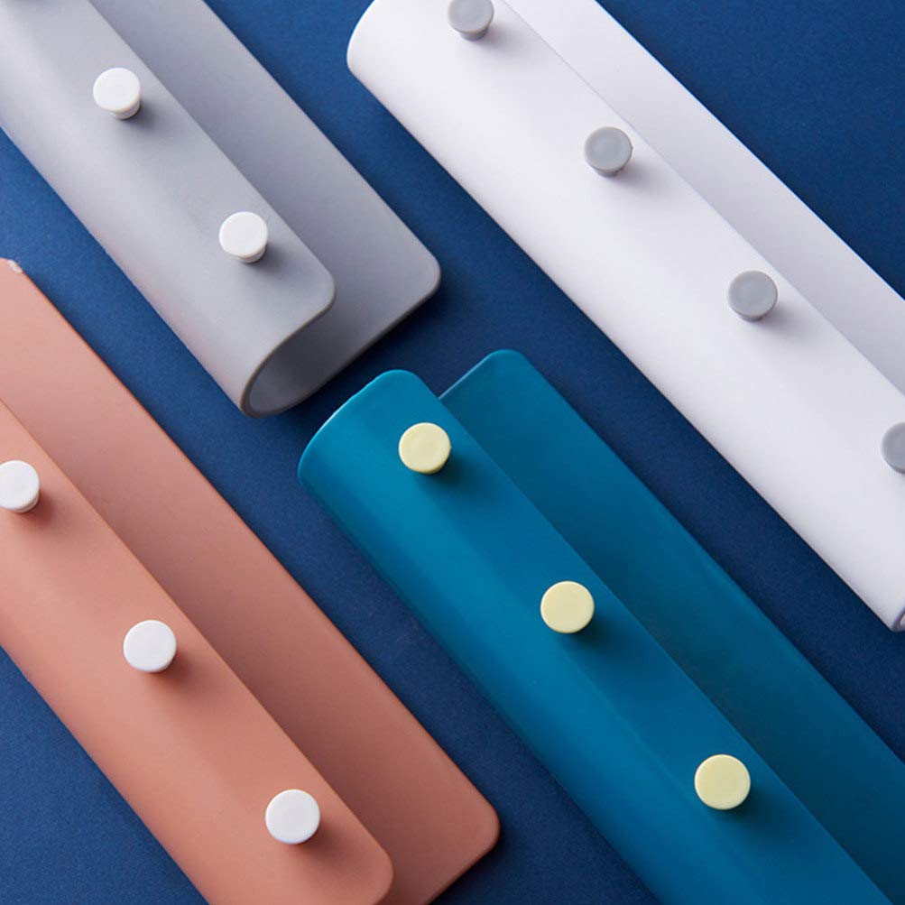 BESPORTBLE Adhesive Coat Rack Hooks 2pcs - Wall Mounted for Kitchen & Closet Storage