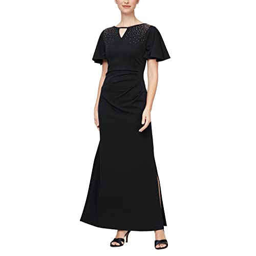 Black Flutter Sleeve