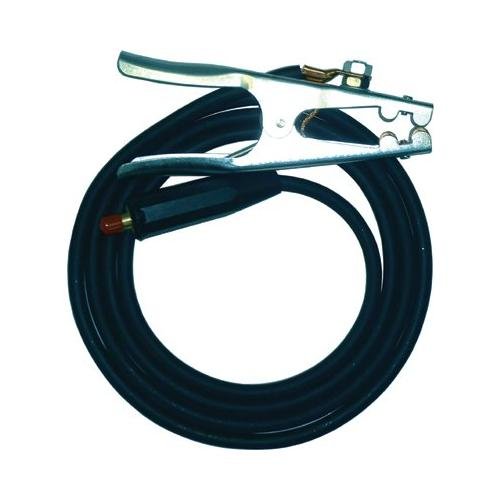 GCD-15 Ground Cable for Dinse - 15ft Heavy Duty Welding Ground Clamp Lead with Copper Core - Perfect for MIG, TIG, and Arc Welding Machines