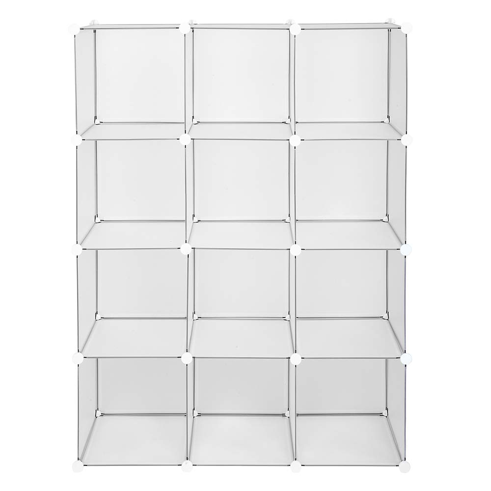 12-Cube Storage Organizer - Mytunes Cube Shelf for Books, Toys & Closet Organization | Perfect for Kids' Room, Office & Living Room Storage Solutions