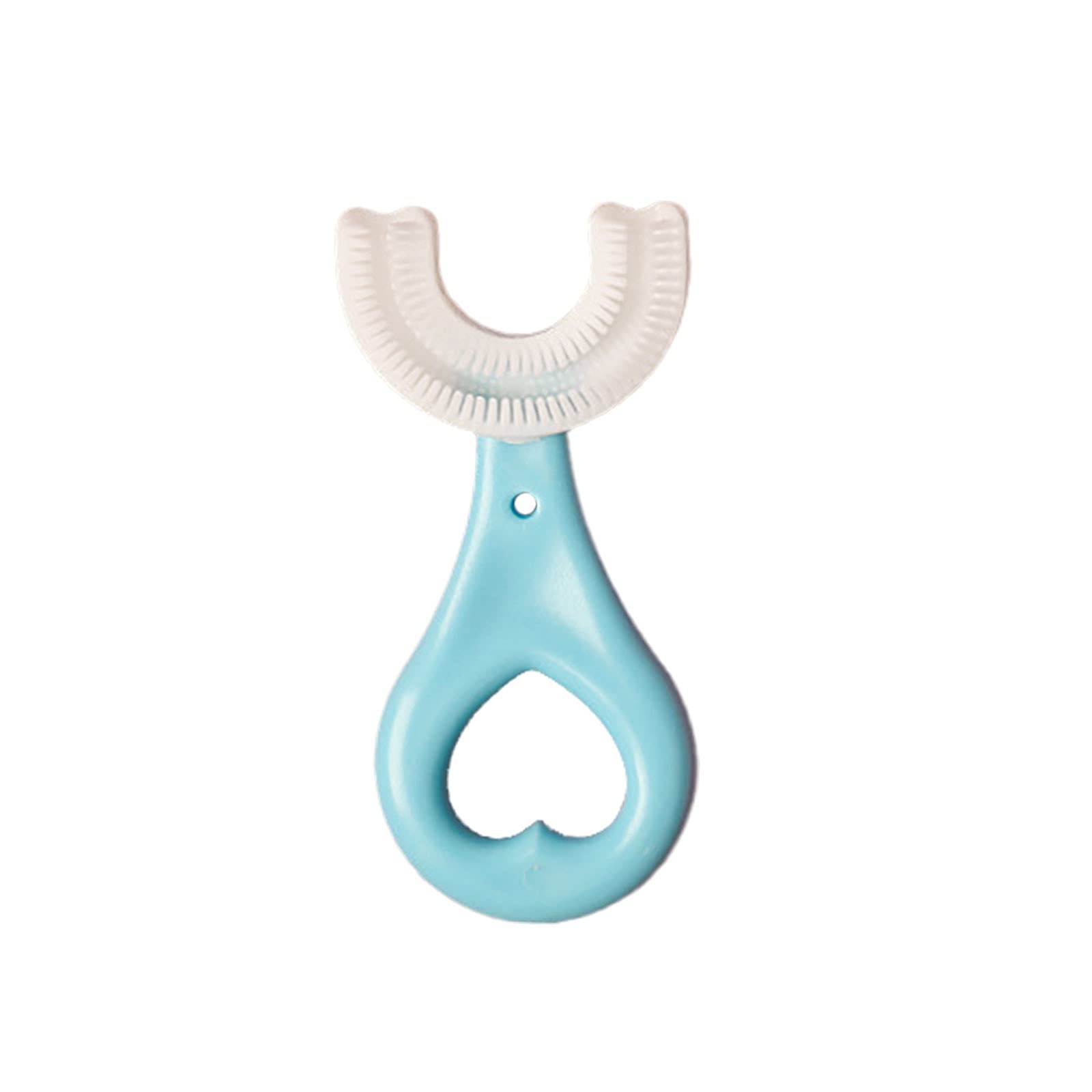 Kids Bathroom Organizer Cabinet - U-Shape Toothbrush Holder for 360° Cleaning | Bathroom Storage Solution for Families