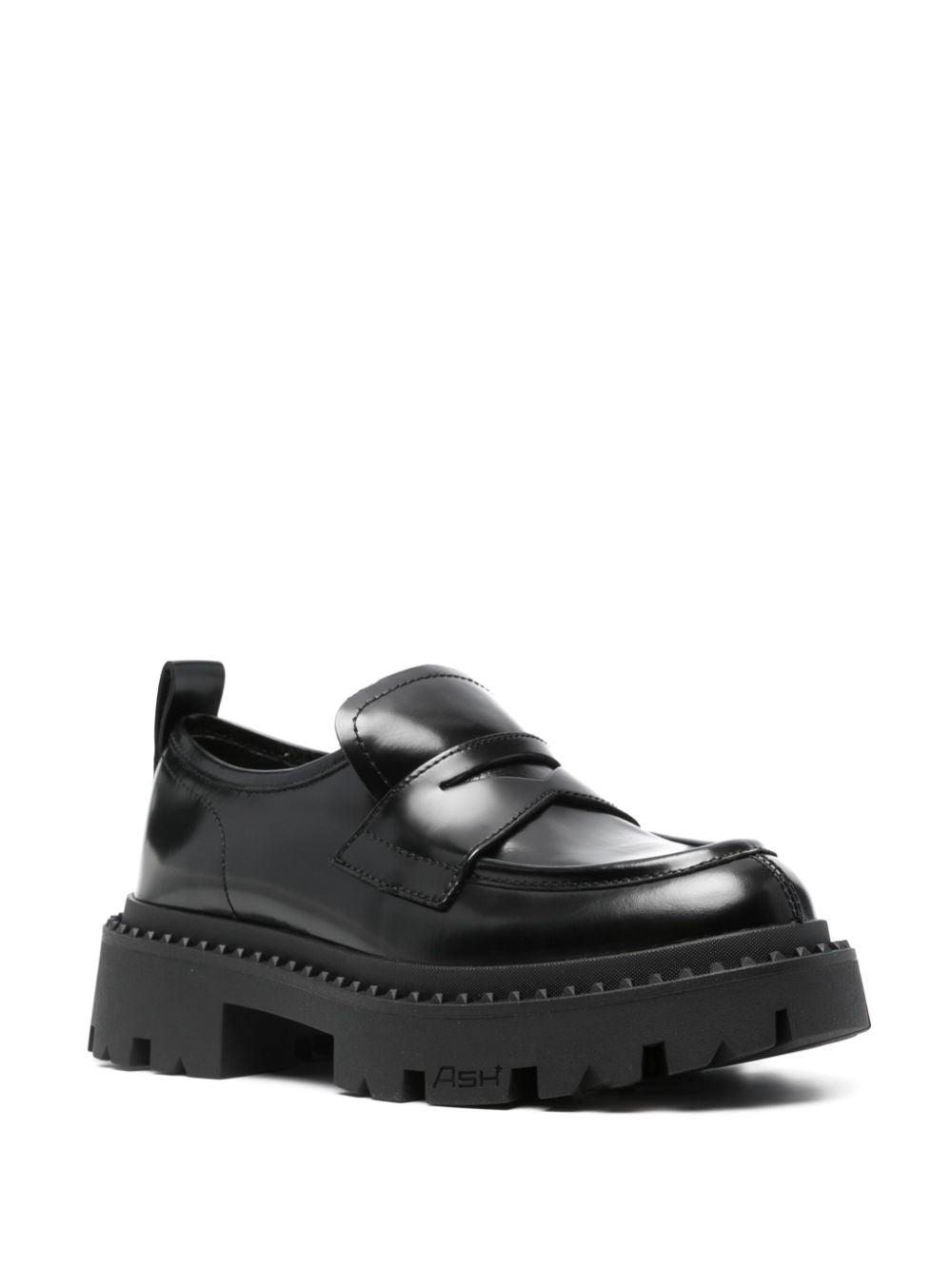 ASH Women's Flat Shoes - Black Comfortable Slip-On Loafers for Casual Wear, Office & Travel