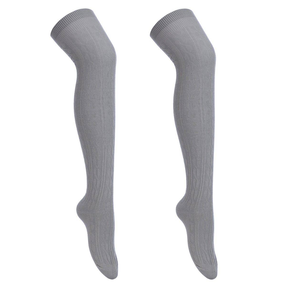 Women's Thigh High Socks - Knee High Cotton Warm Winter Boot Socks for Women & Girls - Perfect for Cold Weather & Fashion Outfits