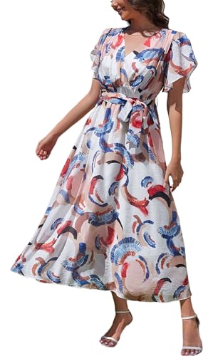 Blue/Orange Print