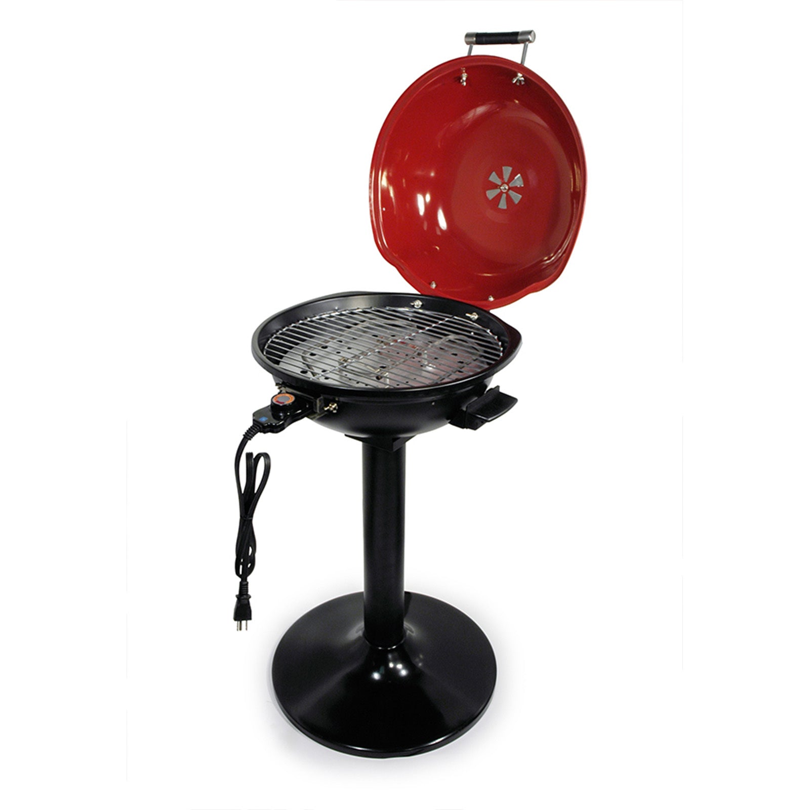Better Chef 15 Inch Electric BBQ Grill - Indoor/Outdoor Smokeless Grill for Backyard, Camping & Family Gatherings