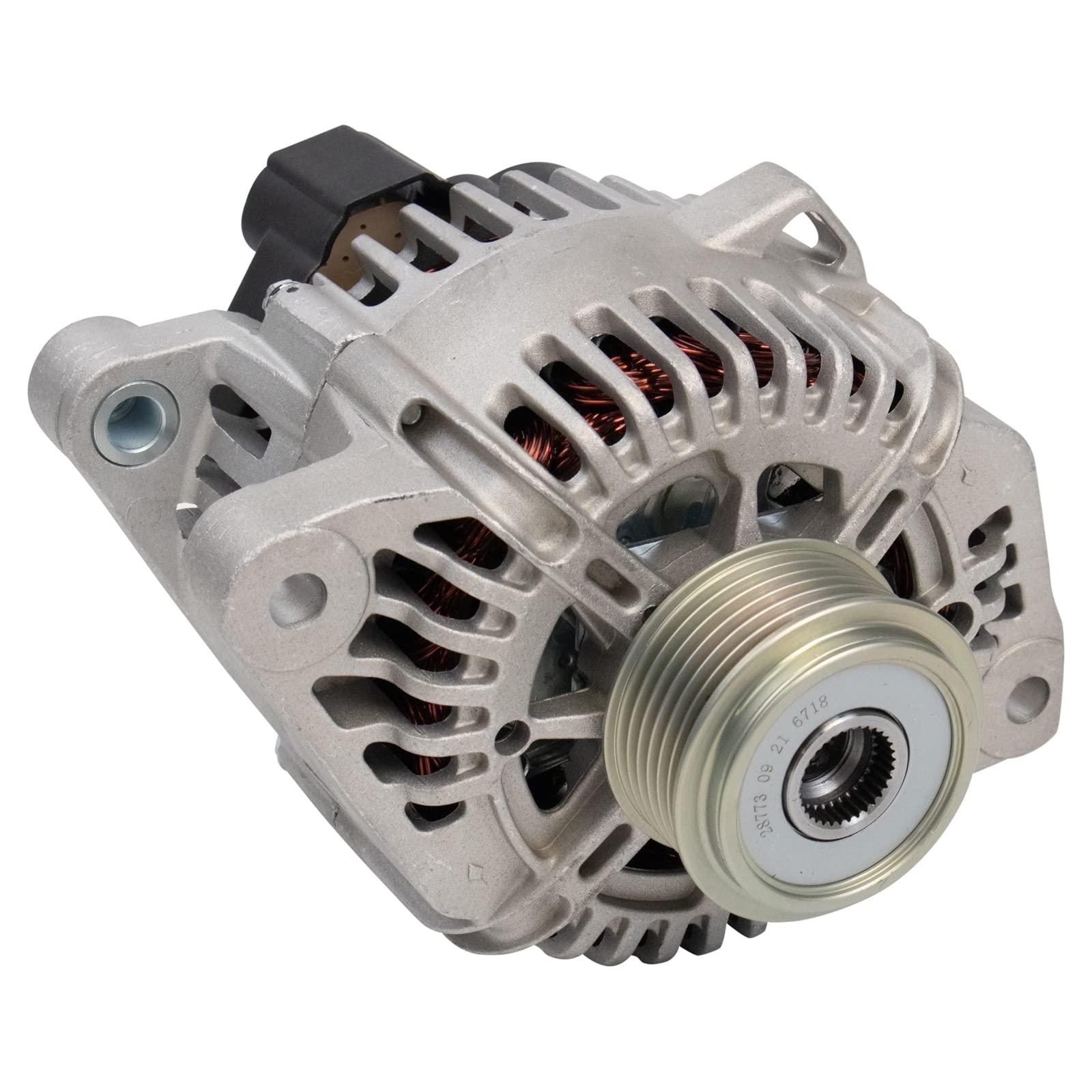TRQ Alternator Replacement for 2010-2012 Hyundai Santa Fe, 2011-2014 Sonata, 2012-2013 Kia Optima, 2011-2012 Sorento - 11493 - High Performance Auto Part for Smooth Engine Operation