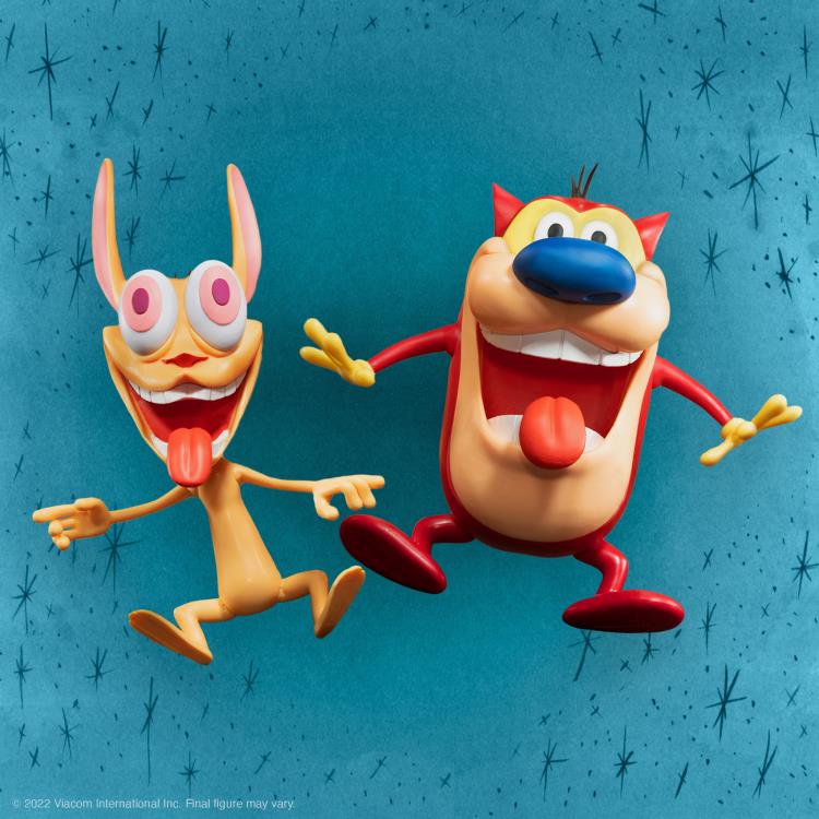 The Ren & Stimpy Show ULTIMATES! Ren Action Figure - Collectible Cartoon Character Toy for Fans, Display & Gift Giving