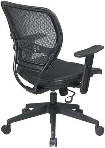 Ergonomic Mesh Office Chair with Lumbar Support - Adjustable Height Swivel Task Chair for Home & Office Workspace - Comfortable Desk Chair for Long Hours Sitting