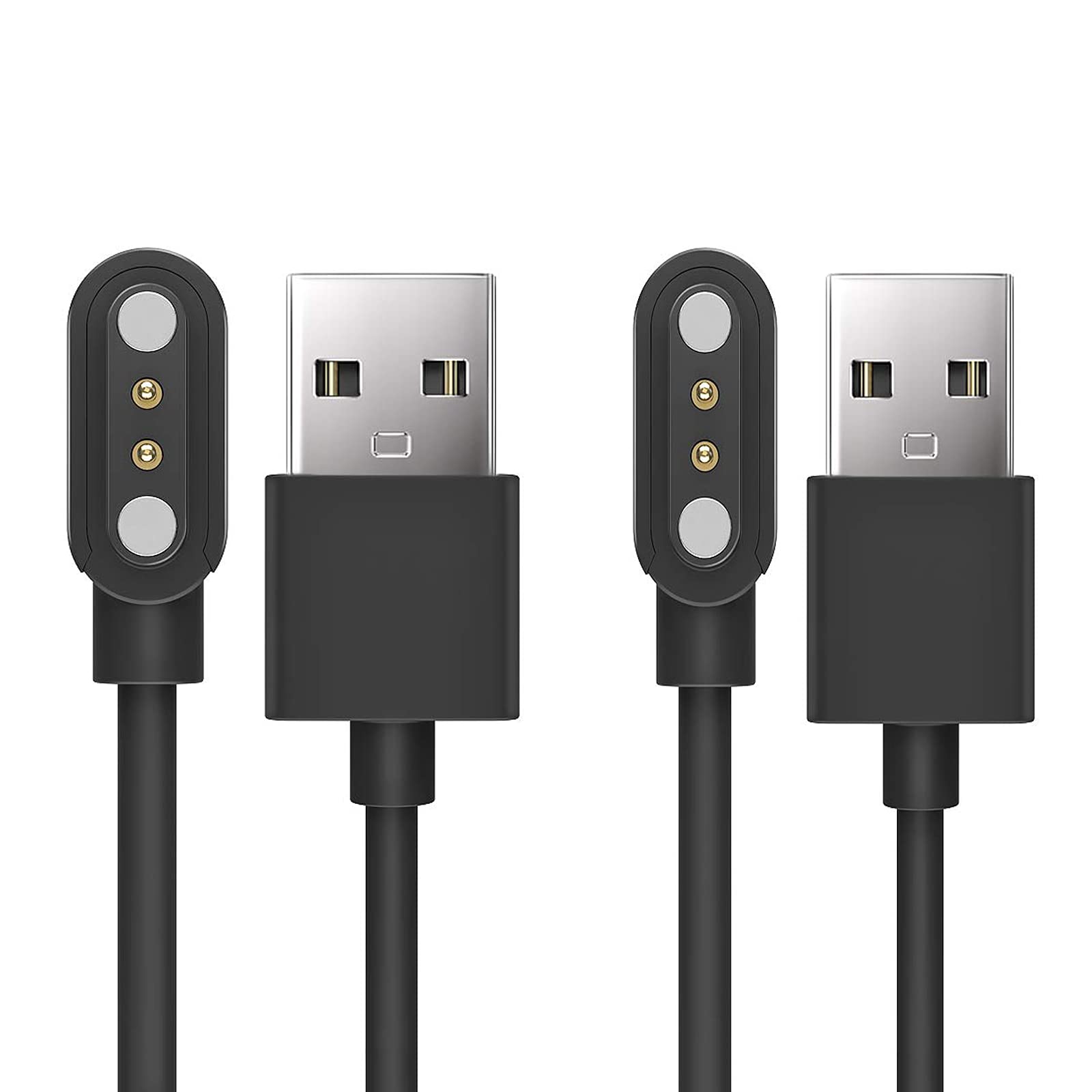 Sekonda Flex Smart Watch Charger - 2 Pin Magnetic USB Replacement Charging Cable Compatible with Sekonda Flex Women's 42mm Smartwatch | Perfect for Home, Office & Travel Use
