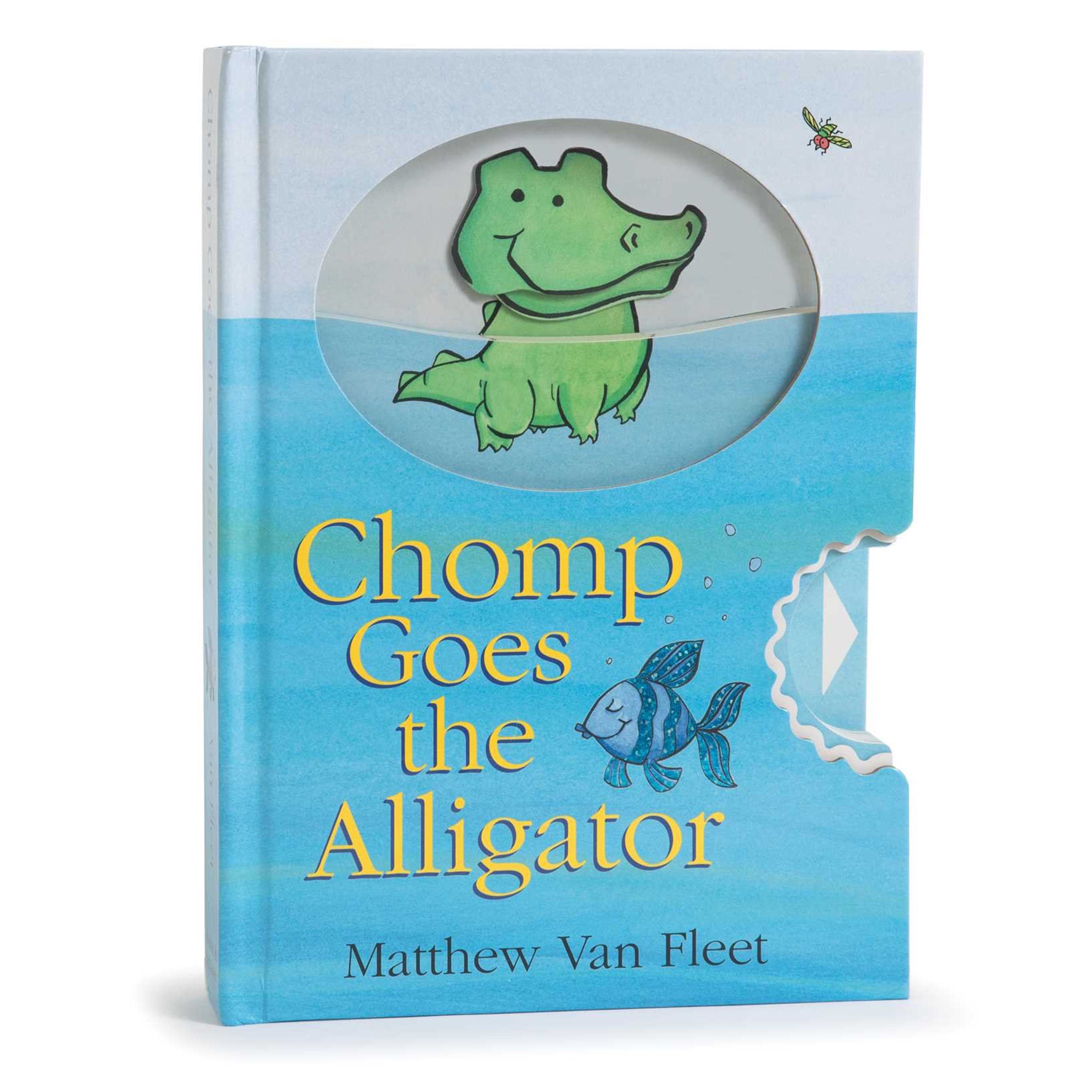 Chomp Goes the Alligator Book - Interactive Biting Storybook for Kids Ages 3-6 | Fun Early Learning & Bedtime Reading