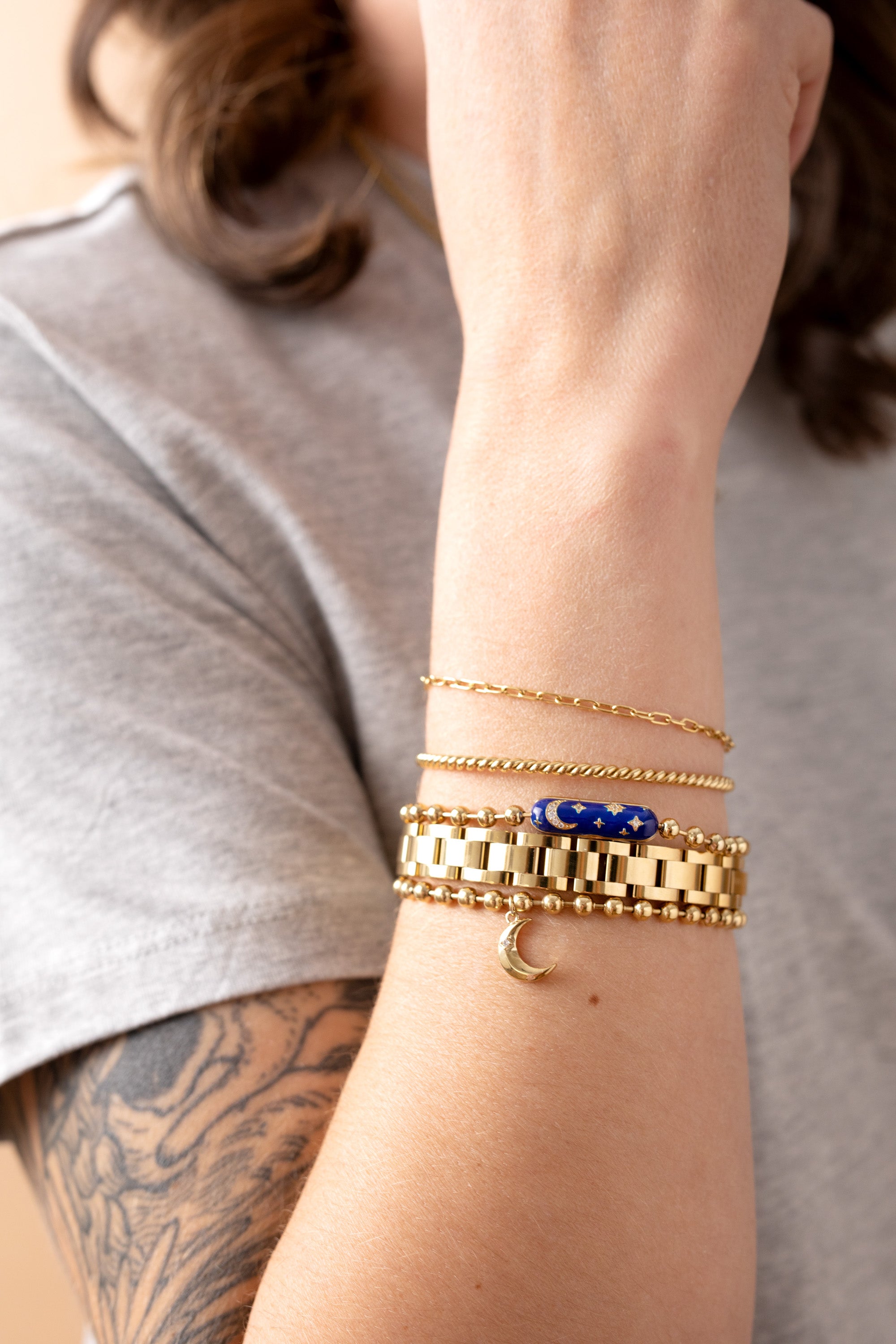 Stylish Everyday Paperclip Chain Bracelet for Women - Trendy Minimalist Jewelry for Casual Wear & Office Outfits