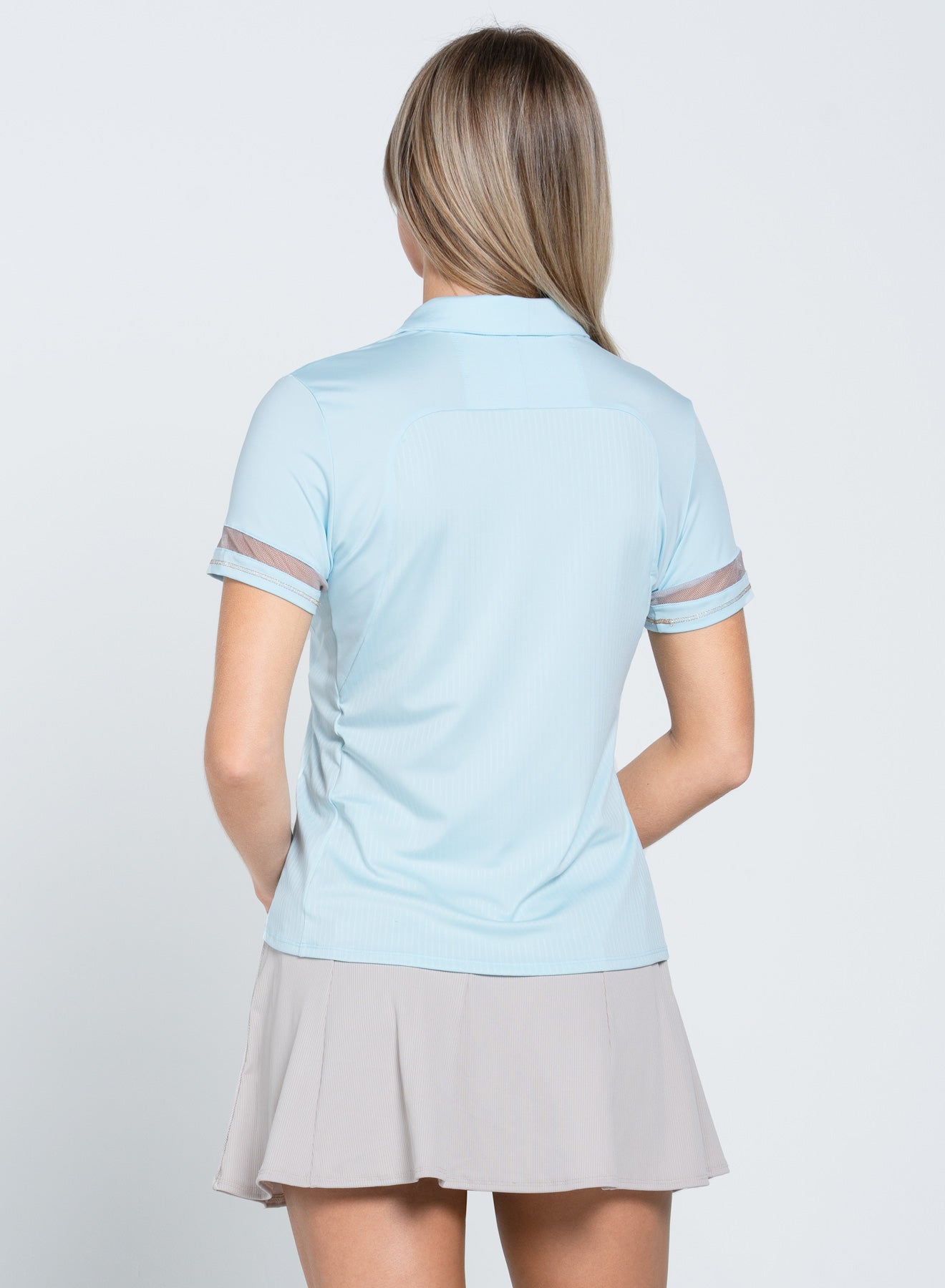 Premium Mix Media Polo Short Sleeve Shirt for Men - Breathable & Stylish Casual Wear for Summer Outings, Golf, and Business Casual Occasions
