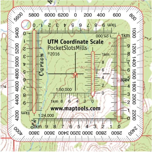 Pocket Sized UTM Slot Tool - Military Grade Compact Multi-Tool for Outdoor Survival, Camping & Hiking | Perfect for Tactical Gear, Keychain EDC & Emergency Preparedness