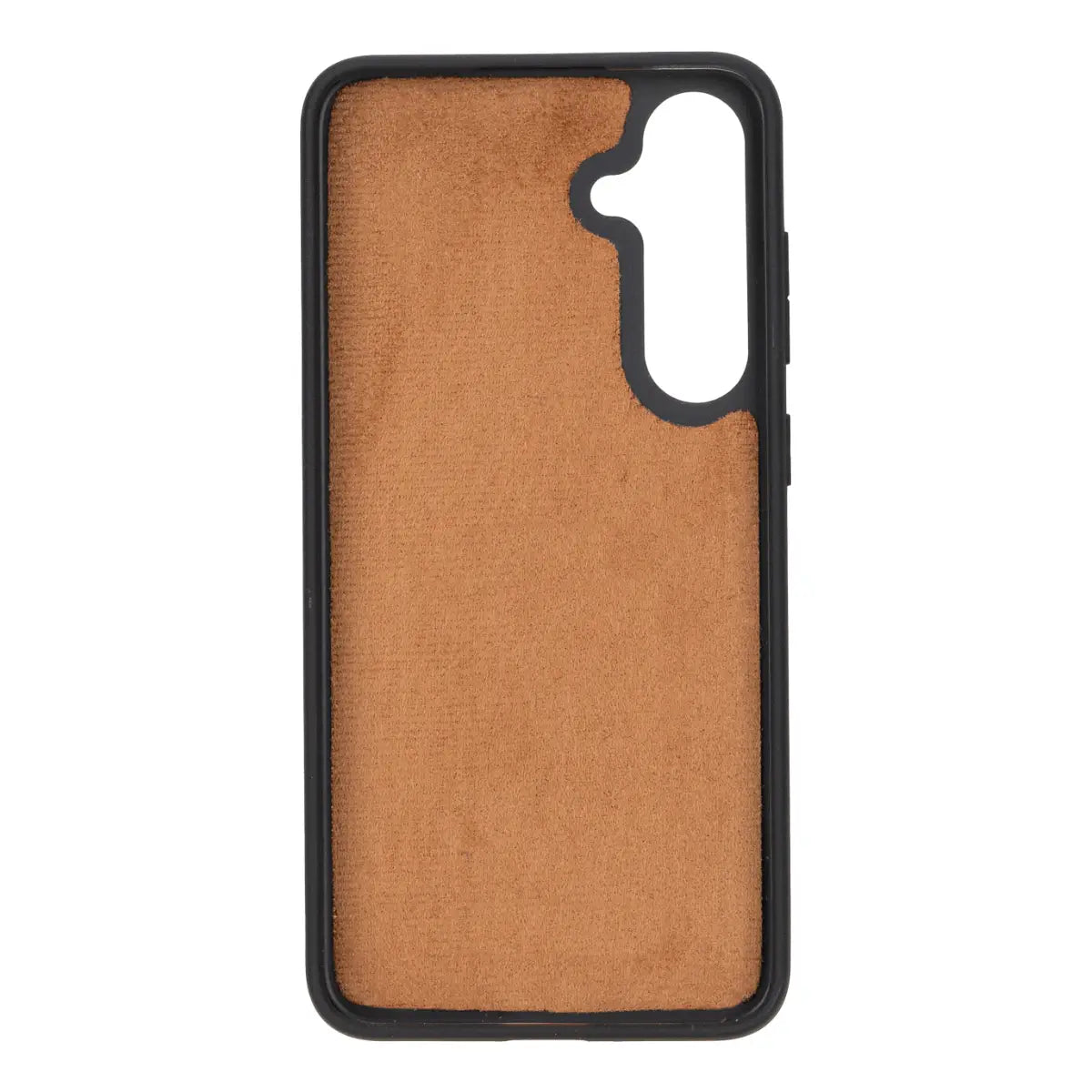 Premium Burnished Tan Magnetic Leather Wallet Case for Samsung Galaxy S25 Plus - Slim Protective Cover with Card Slots for Everyday Use & Travel