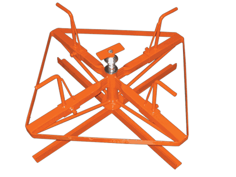 Heavy Duty Gallagher Wire Dispenser - Professional Fence Wire Unroller for Farm, Ranch & Agricultural Use | Durable Steel Construction for Easy Wire Deployment