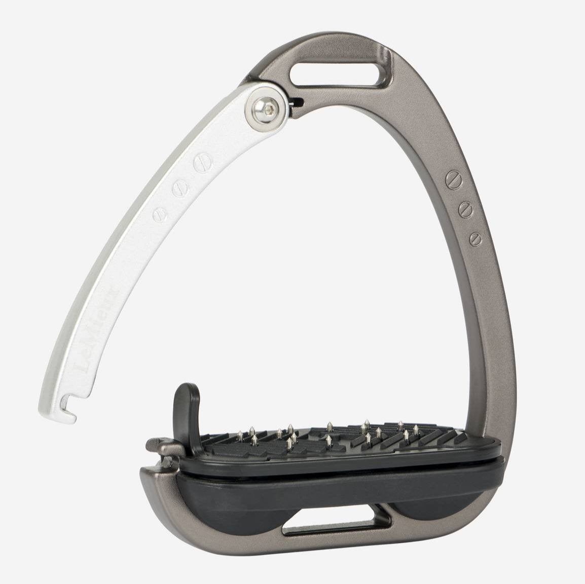 LeMieux Vector Stirrups – Lightweight & Durable Equestrian Stirrups for English Riding | Perfect for Dressage, Jumping & Horseback Riding Training