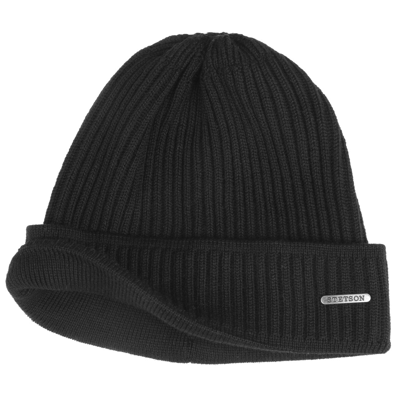 Stetson Parkman Knit Hat for Men - Warm Winter Beanie for Outdoor Activities, Hiking, and Skiing
