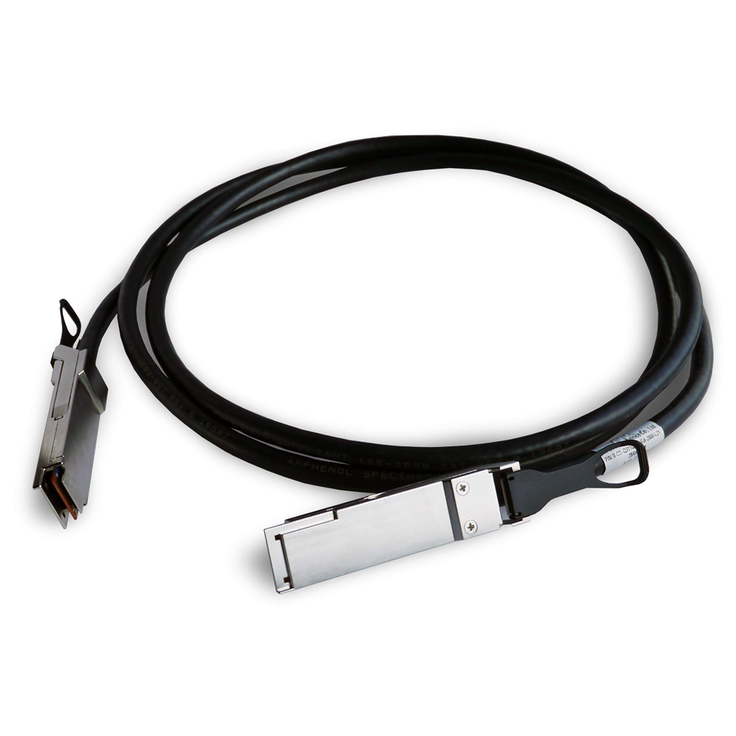 QSFP 2 Meter (6.56ft) High-Speed Copper Cable - 40Gbps Ethernet & InfiniBand Network Cable for Data Centers, Servers & High-Performance Computing
