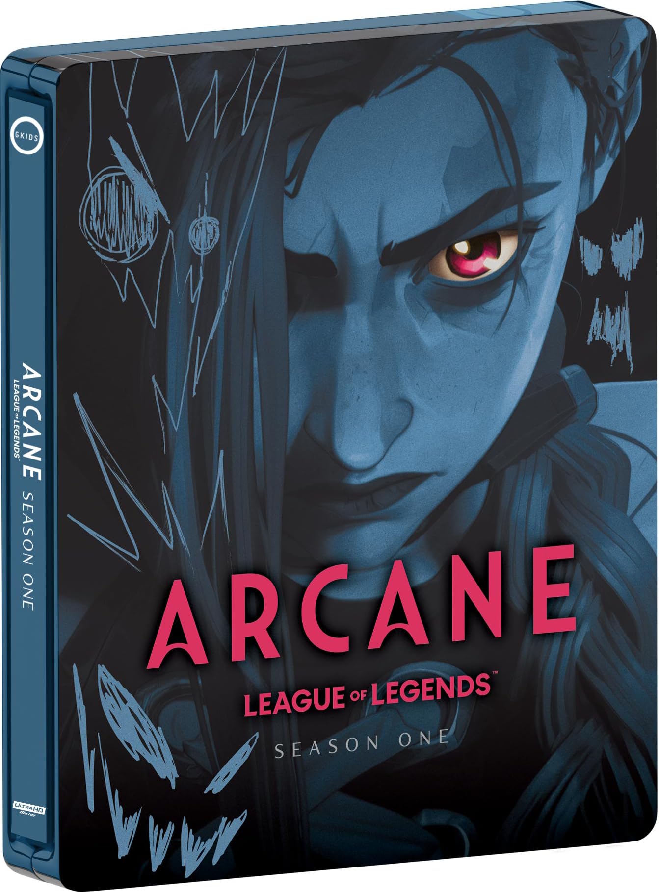 Arcane: League of Legends - Season 1 Limited Edition Steelbook 4K Ultra HD Blu-ray | Collector's Edition for Fans | Perfect for Home Theater & Gaming Enthusiasts
