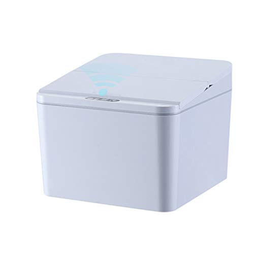 Extraum 4L Smart Touchless Trash Can - Automatic Motion Sensor Garbage Bin with Lid for Kitchen, Bathroom, Office, Bedroom & Car | Hands-Free Waste Disposal for Hygiene & Convenience