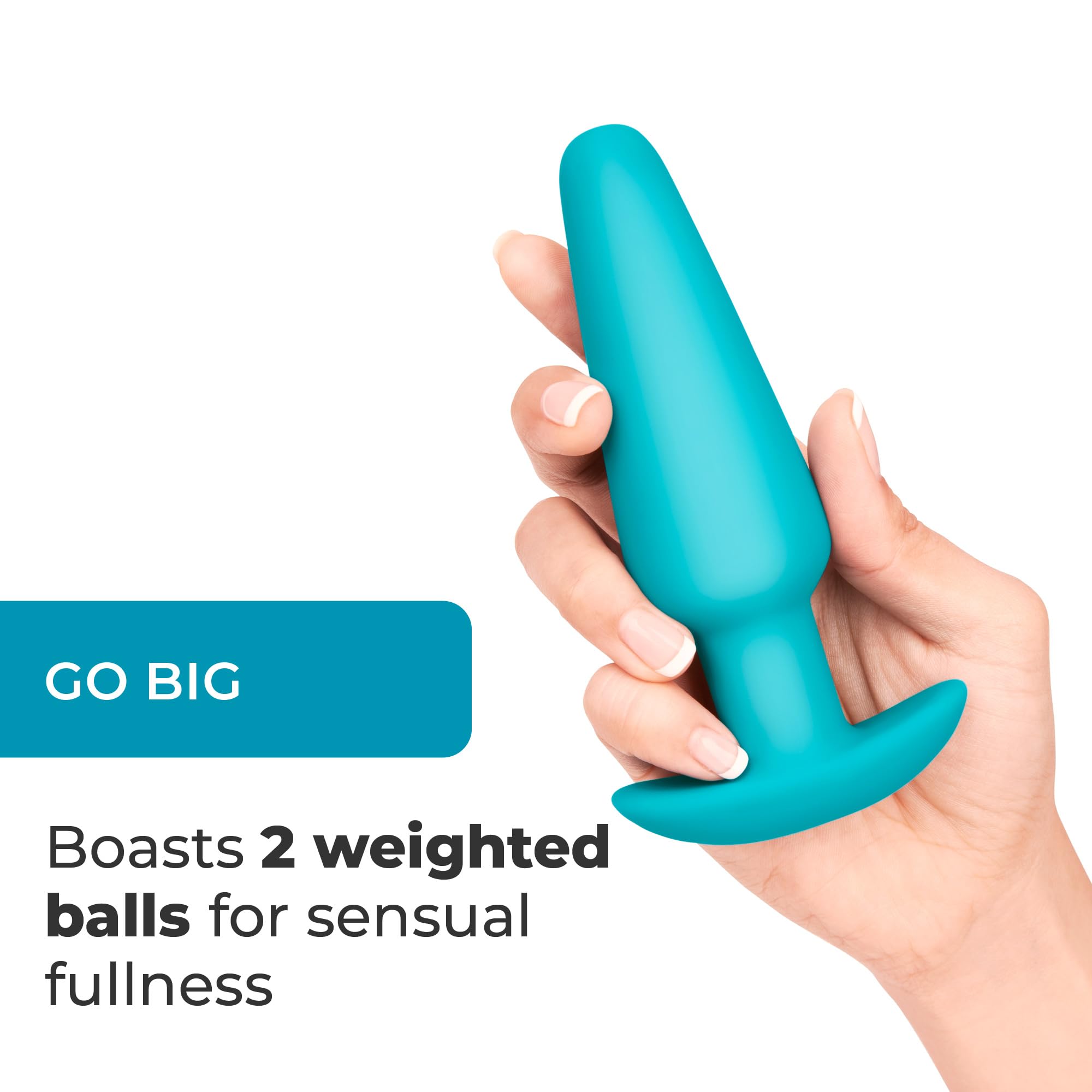 b-Vibe Anal Training Plug Set for Couples - Premium Adult Sex Toy for Anal Stimulation & Education | Perfect for Beginners, Couples Play & Solo Exploration | Enhance Intimacy & Sexual Wellness