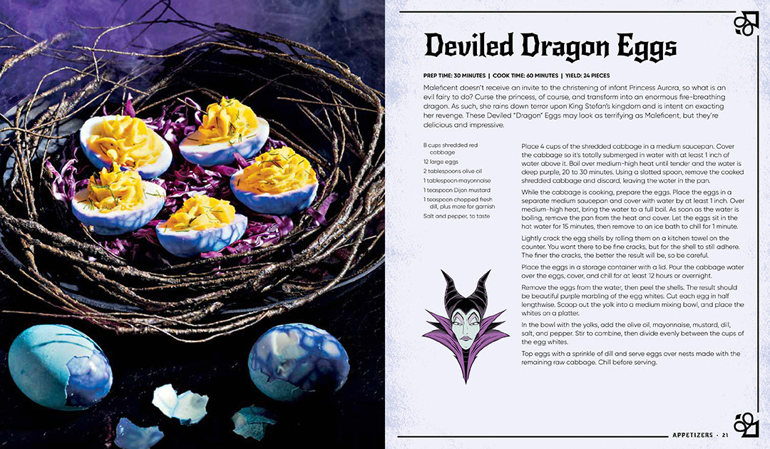 Disney Villains: Devilishly Delicious Cookbook - Official Disney Villain Recipe Book for Baking & Cooking - Perfect for Halloween Parties, Themed Dinners & Disney Fans