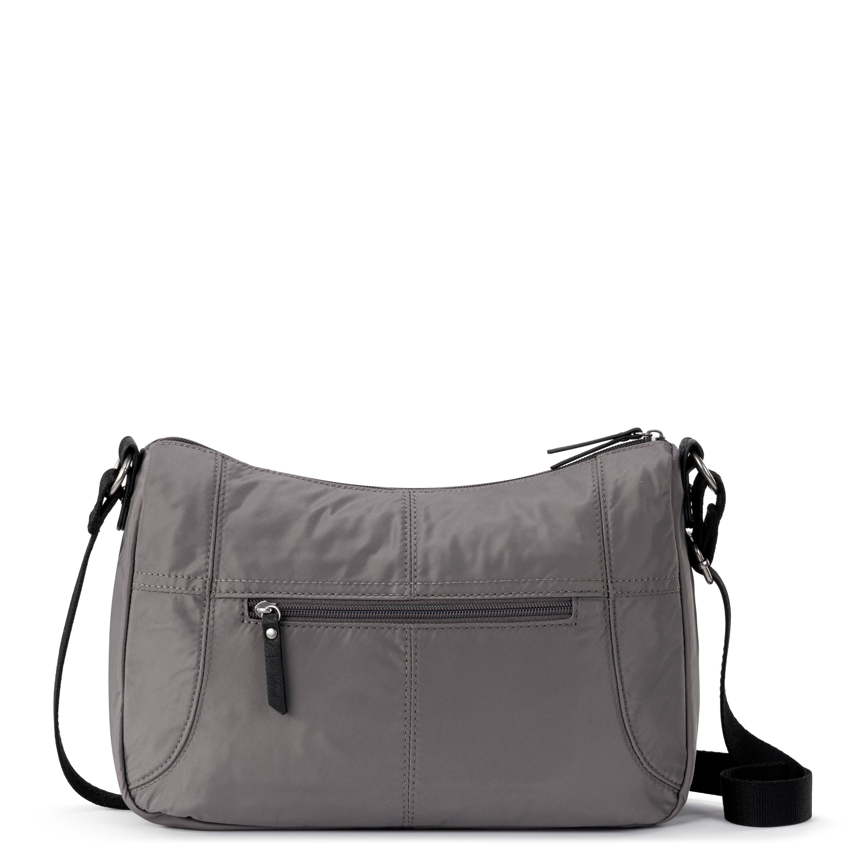Esperato Hobo Bag - Eco-Friendly Twill Fabric in Slate Color - Perfect for Work, Travel & Everyday Use