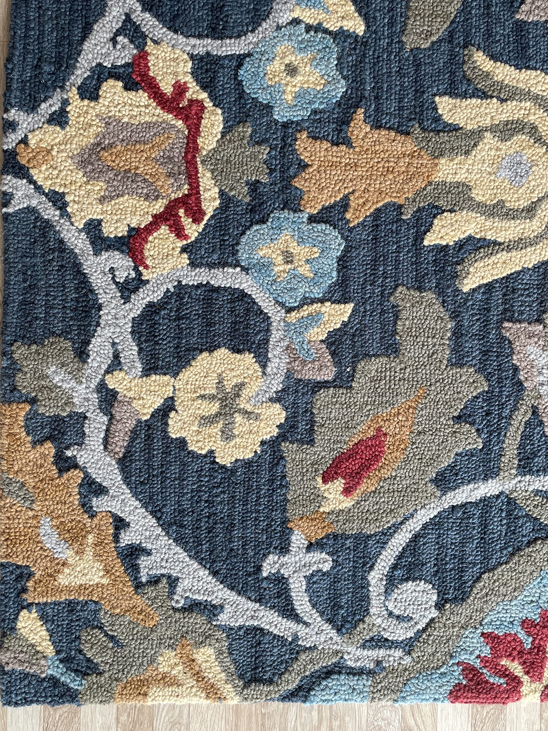 Hand Tufted Area Rug 9x12 - Soft & Durable for Living Room, Bedroom, Home Decor - Perfect for Cozy Spaces & Modern Interior Design