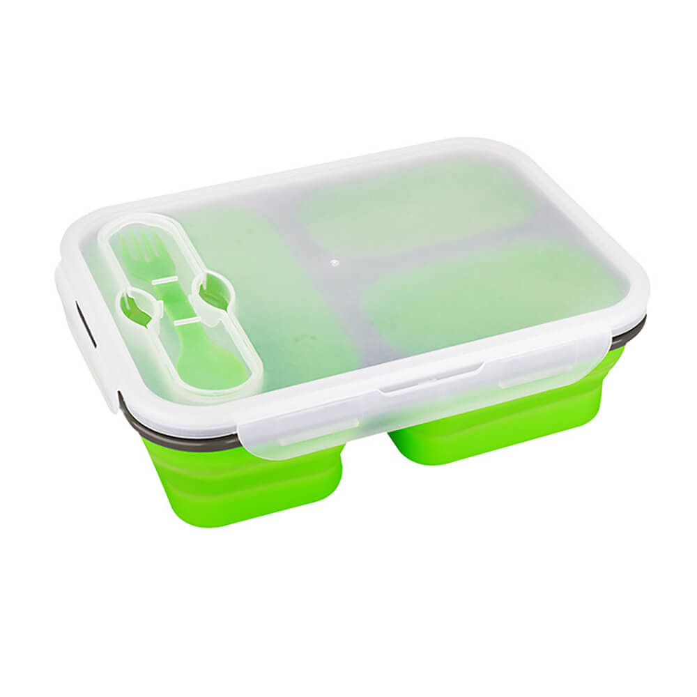 Ora Leak Proof Collapsible Lunch Box - BPA Free, Eco-Friendly Food Container for School, Office & Travel - Perfect for Meal Prep, Picnics & On-the-Go Dining