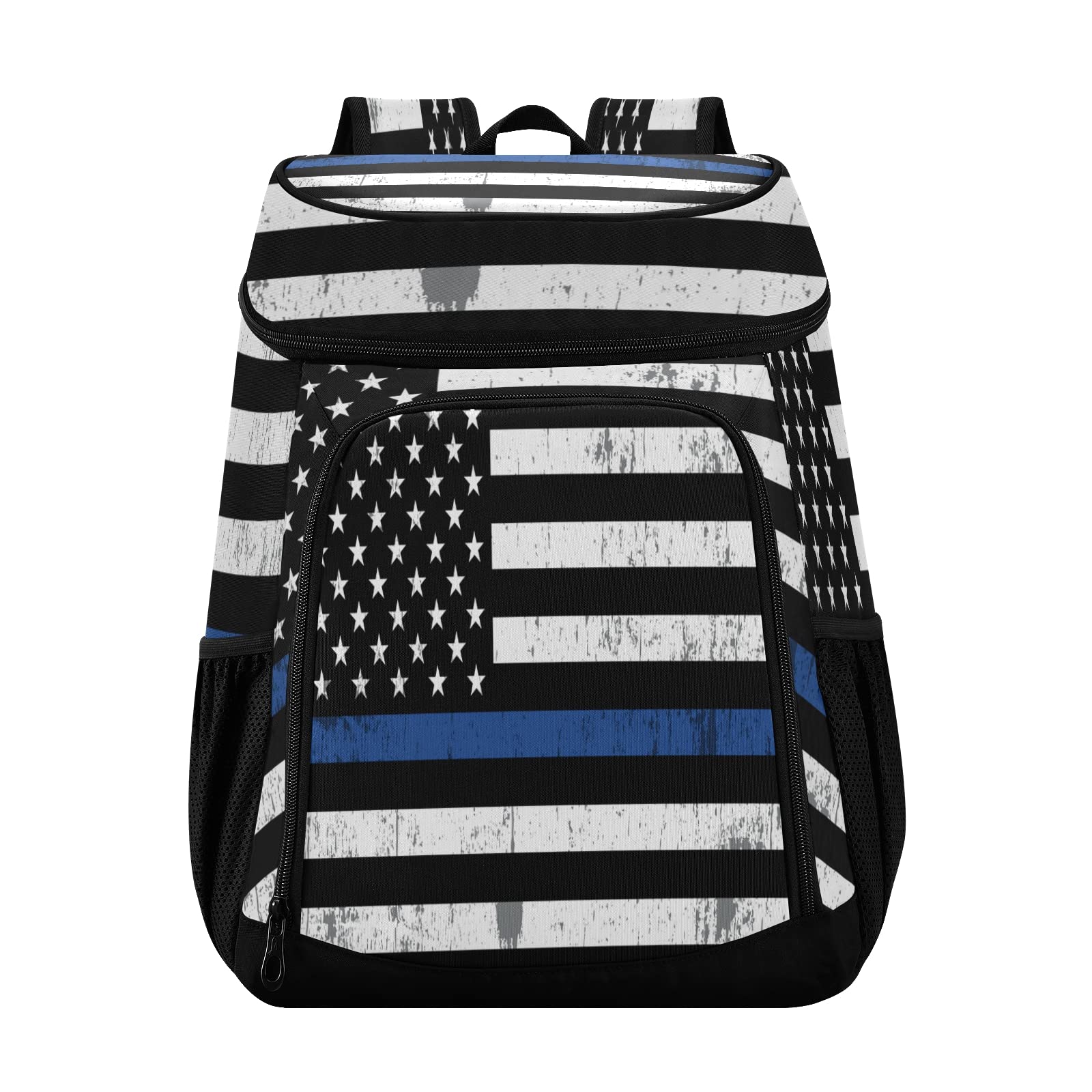 Xigua Insulated Cooler Backpack for 30 Cans - Leakproof American Flag Design Lightweight Lunch Bag for Men & Women | Perfect for Picnics, Beach Trips, Camping & Outdoor Adventures