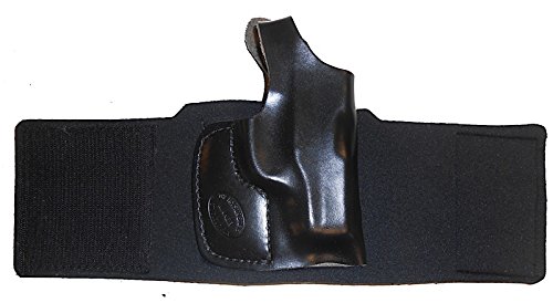 Beretta PX4 Storm SUB Compact Pro Carry Ankle Holster - Right Hand Black Leather & Neoprene Concealed Gun Holster for Comfortable All-Day Wear - Perfect for CCW, Security Guards & Law Enforcement Professionals