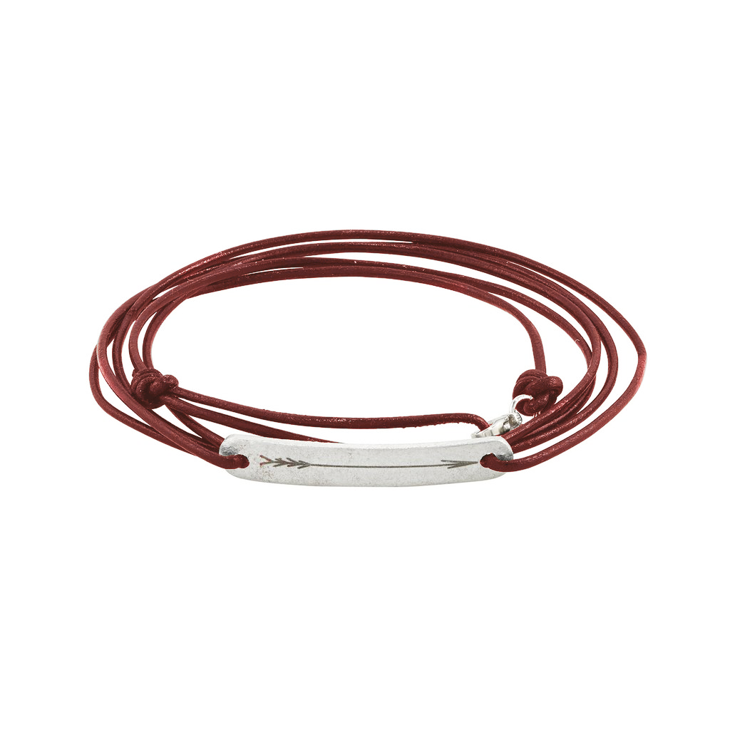 Sustainable & Ethical Laotian Handmade Arrow Bangle & Tag Wrap Bracelet - Perfect for Boho Fashion, Gift Giving & Everyday Wear