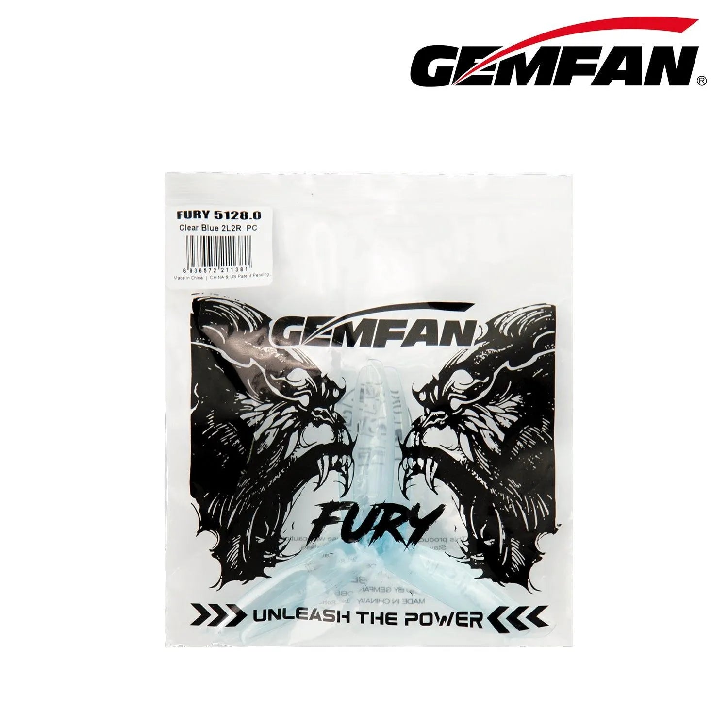GEMFAN 5128.0 5-Inch 3-Blade Propeller for 2207 2050KV Motor - 8 Pack - High-Performance Drone Propellers for FPV Racing and Freestyle Flying
