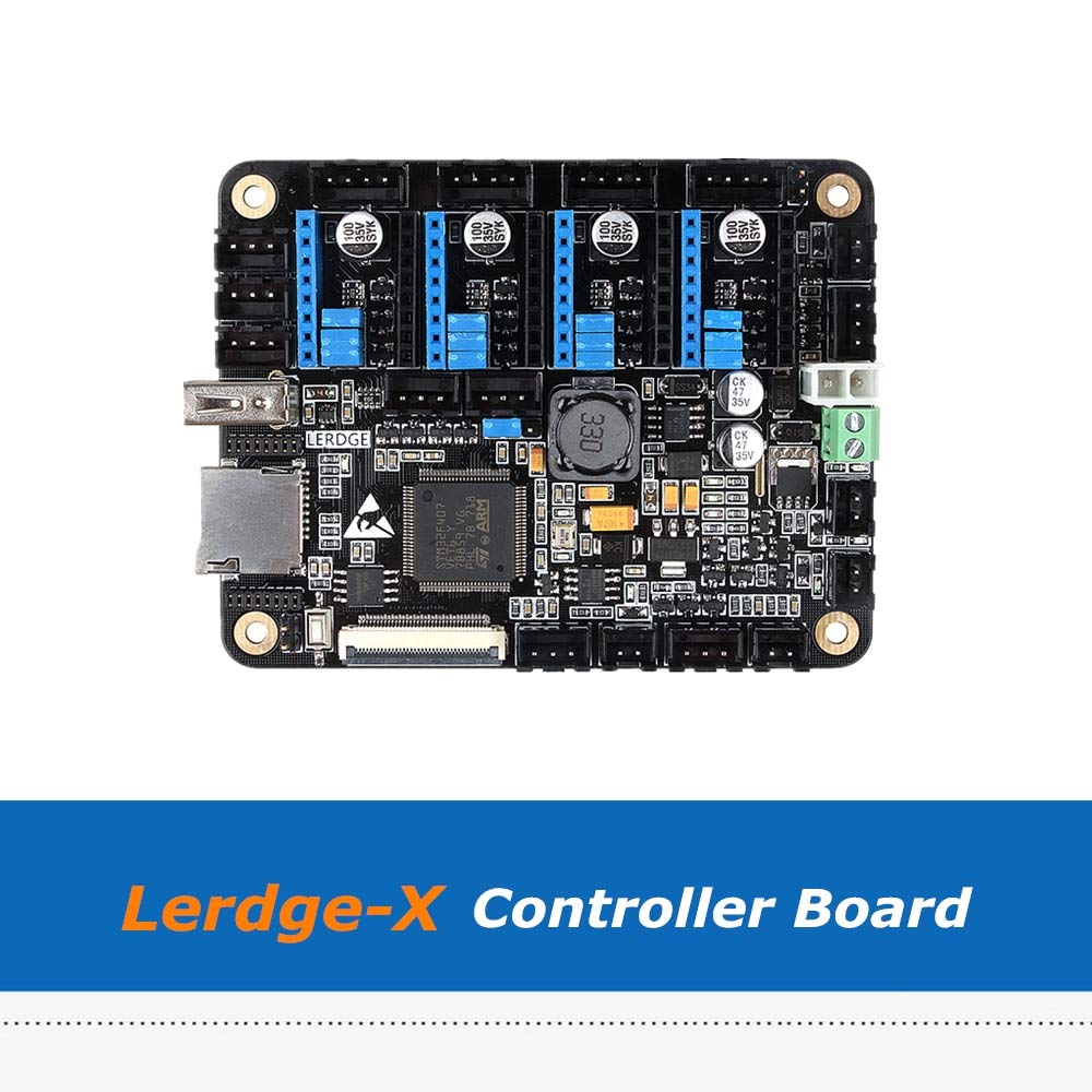 Lerdge-X 32bit ARM Controller Board with A4988/DRV8825/TMC2100/LV8729/TMC2208 Drivers - Compatible with RepRap 3D Printers - 4pc Converter Kit - Perfect for DIY 3D Printer Upgrades & Repairs