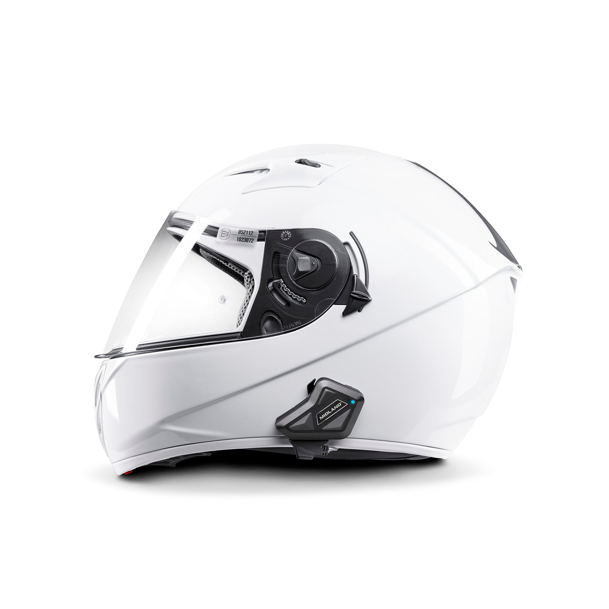 BT Mini Bluetooth® Intercom Single - Wireless Motorcycle Helmet Communication System for Riders (BTMINI) - Perfect for Group Riding, Touring & Adventure Motorcycles
