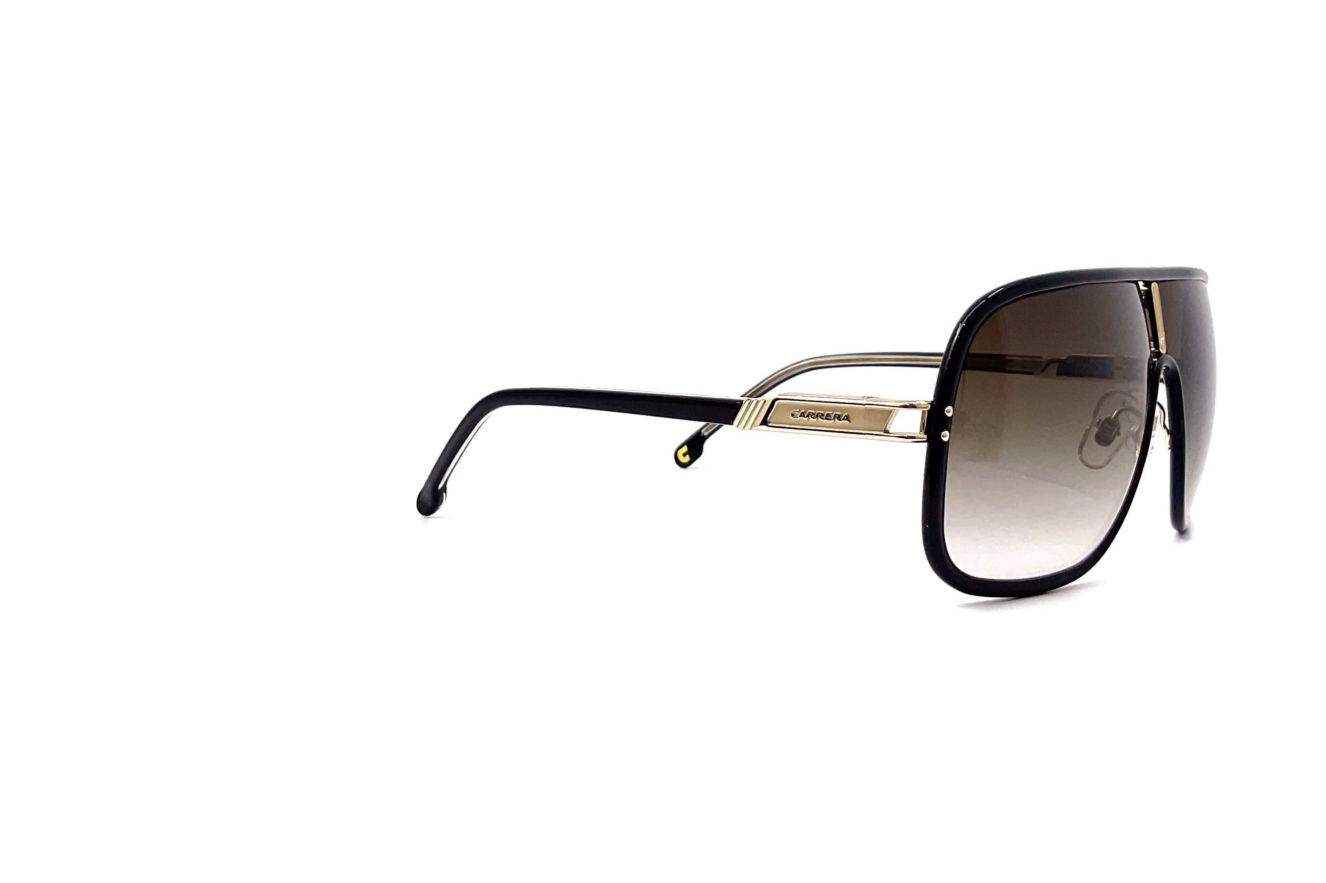Carrera Flablab II Sunglasses - Black Gold Polarized UV Protection for Men & Women - Perfect for Driving, Running, and Outdoor Activities