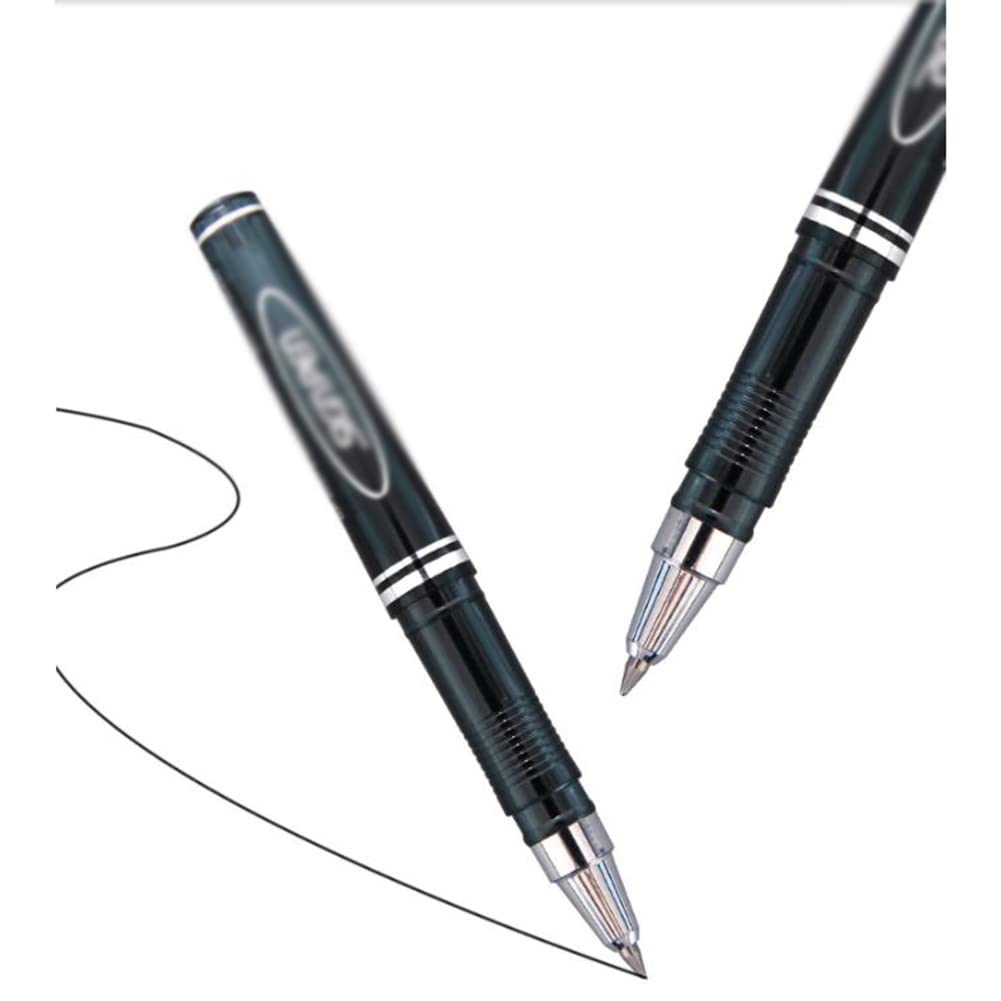 Ultra-Short Mini Gel Pen - Black Bullet Pocket Gel Pens for Students, Quick-Drying Ink, Portable Trumpet Design with Short Rod - Perfect for Note Taking, Signatures & On-the-Go Writing