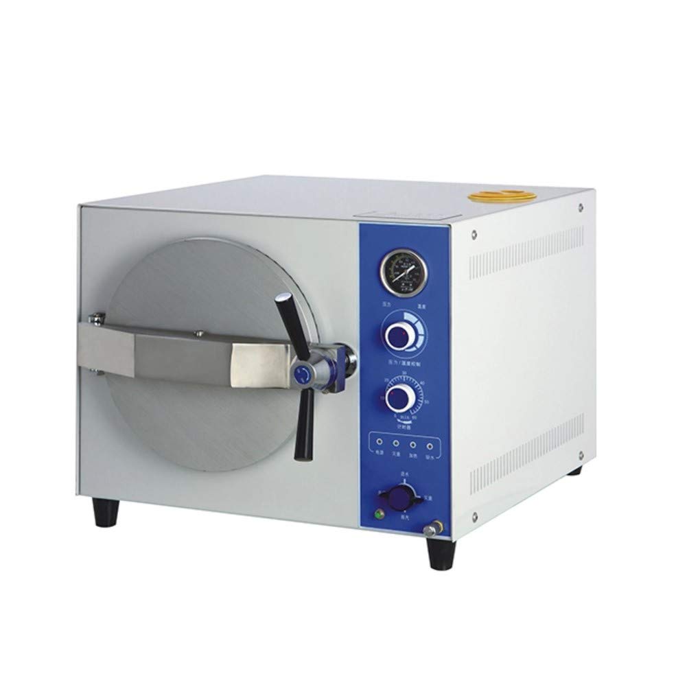 20L Table Top Medical Lab Autoclave - High Temperature Steam Sterilizer for Dental, Tattoo & Beauty Tools - Perfect for Clinics, Salons & Laboratories