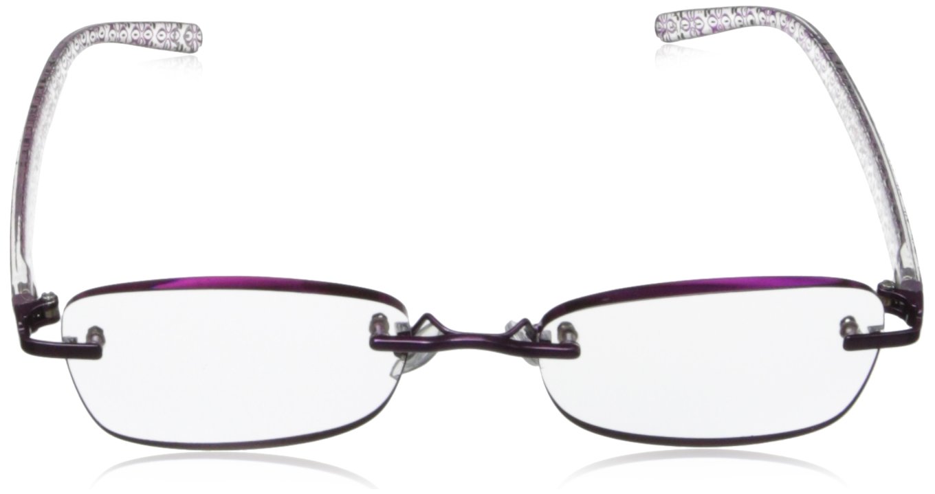 Foster Grant Women's Daniella Round Reading Glasses +1.50 +2.00 +2.50 +3.00 Strength | Lightweight & Stylish for Reading, Computer, and Crafting