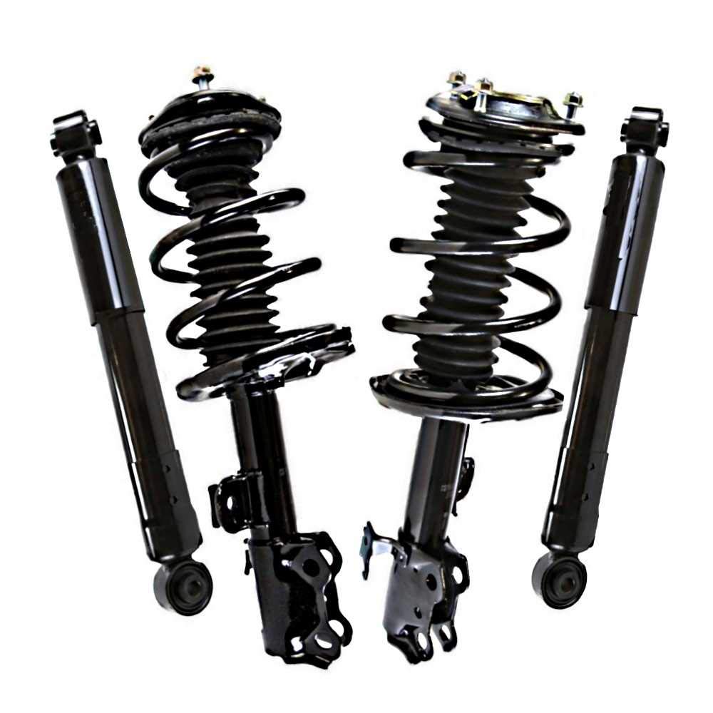 YOYODEER Front Complete Strut and Rear Shock Set - High Performance Suspension Kit for Smooth Ride | Perfect for Off-Roading, Daily Commuting & Truck Upgrades