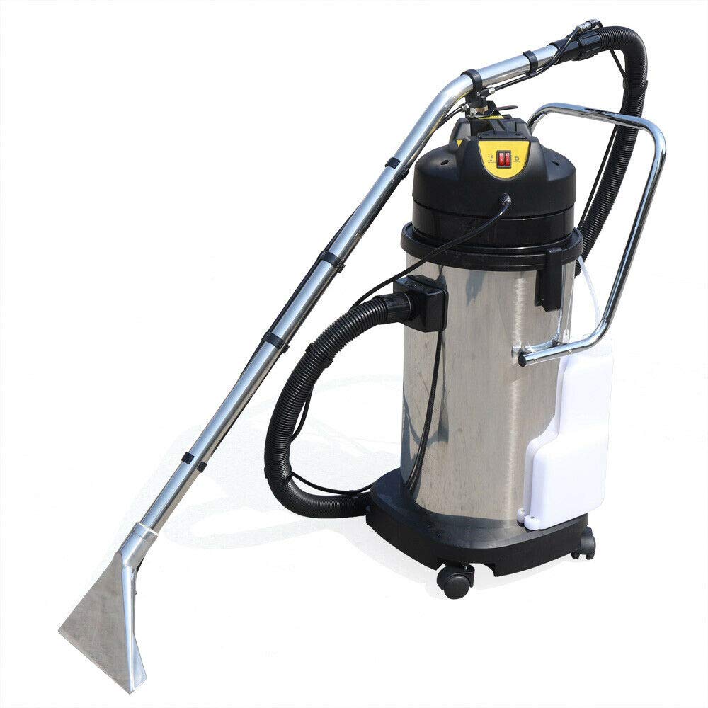 40L Professional Commercial Carpet Cleaner Machine 110V | 3-in-1 Portable Carpet Shampooer for Home & Office | Handheld Deep Cleaner for Carpets, Sofas, Curtains & Upholstery | Ideal for Pet Hair Removal & Stain Cleaning