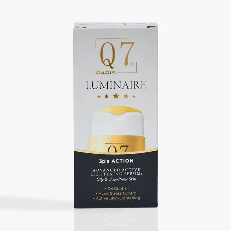 **Luminaire 7-in-1 Intensive Skin Lightening Bundle – Dark Spot Corrector, Knuckle Whitening Lotion, Face Serum, Sunscreen, Anti-Aging Shower Gel & Underarm Brightening Serum for Oily, Acne-Prone & Sensitive Skin – Perfect for Daily Skincare & Hyperpigmentation Treatment**