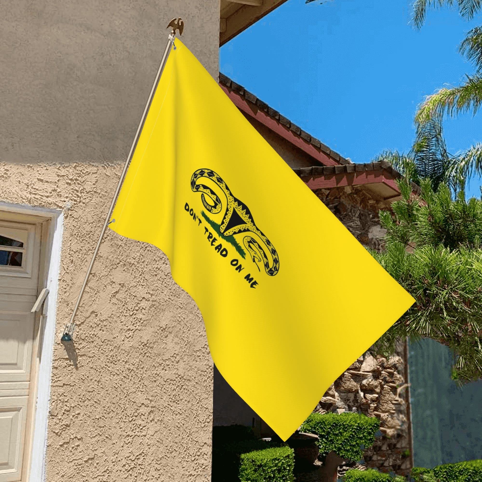 Don't Tread On My Uterus Pro Choice Feminist Flag - 3x5 Ft Women's Rights Banner with Grommets - Durable Polyester Outdoor Decoration for Protests, Rallies & Home Display
