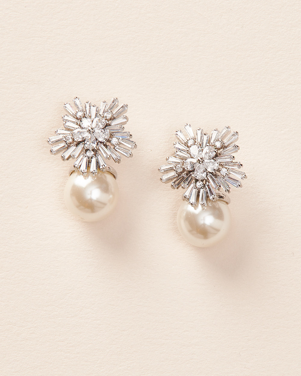 Matilda Pearl Earrings for Women - Elegant Freshwater Pearl Stud Earrings - Perfect for Weddings, Parties & Everyday Wear